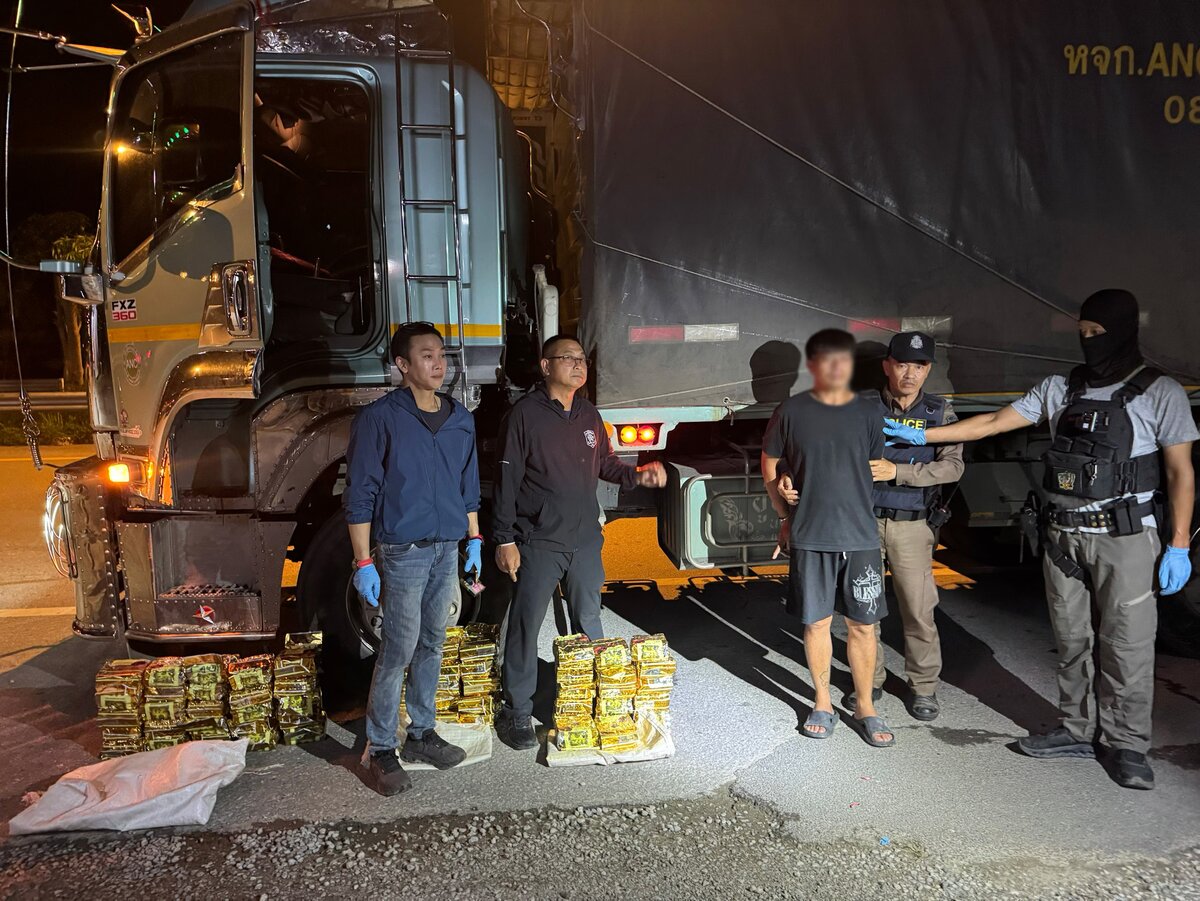 Polizei stoppt Lastwagen mit 58 Kilo Crystal Meth