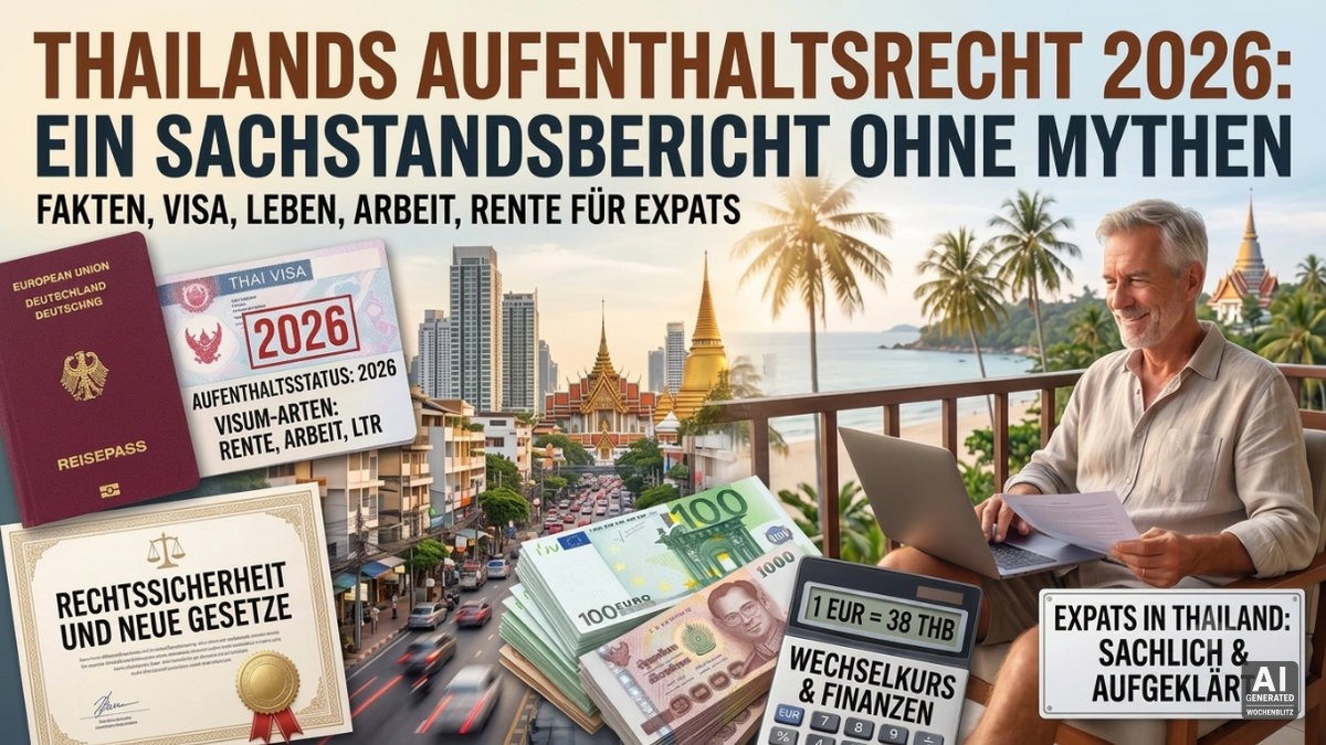 Leben unter Palmen: Die rechtliche Realität in Thailand 2026