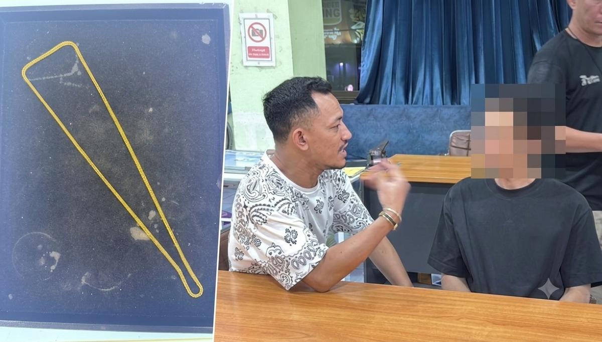 Mann klaut Goldkette für Wettschulden in Pattaya
