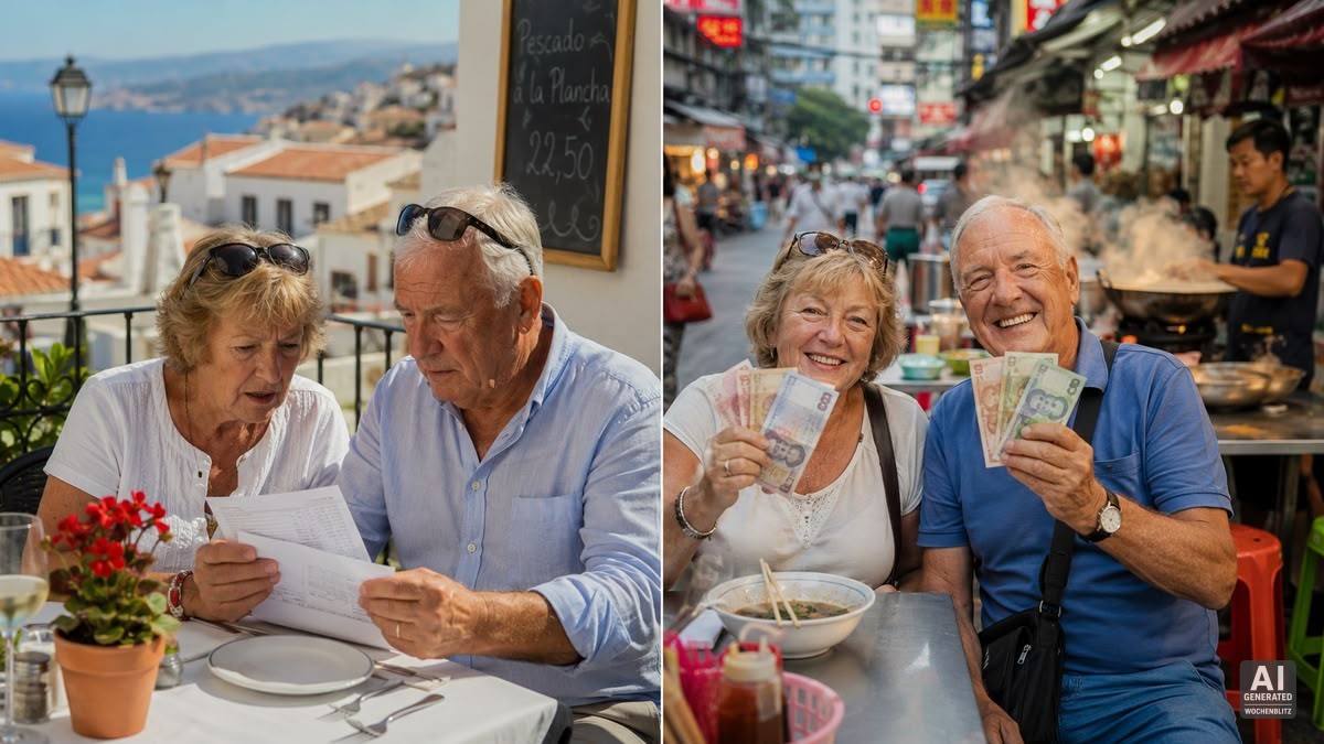 Spanien oder Thailand: Wo reicht die Rente wirklich?