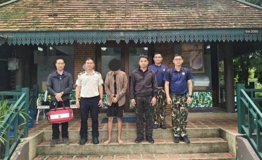 Verirrter Tourist im Nationalpark Chiang Mai gesucht