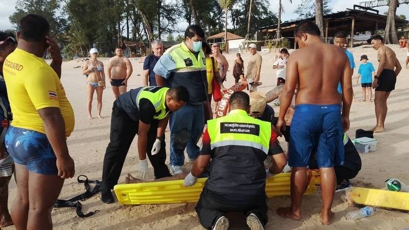 Französischer Tourist ertrinkt am Bang Tao Beach