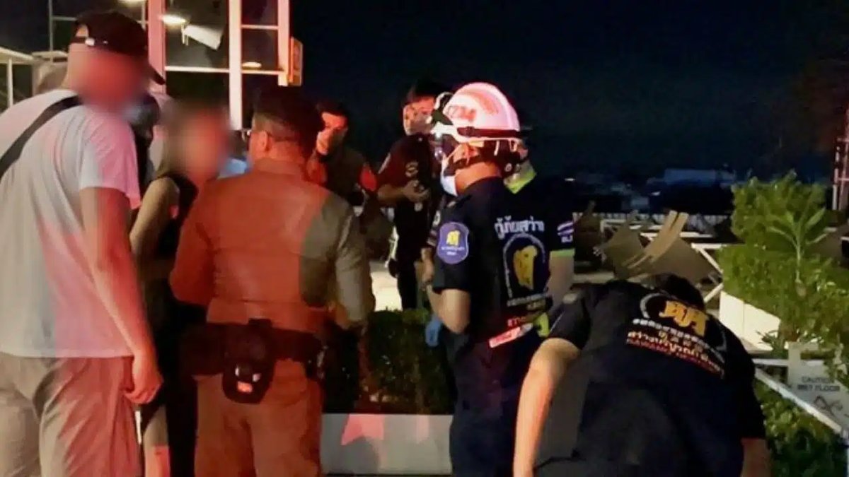 Pattaya: Russe kollabiert mit weißem Pulver