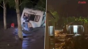 Sturzfluten in Saraburi: Touristen evakuiert