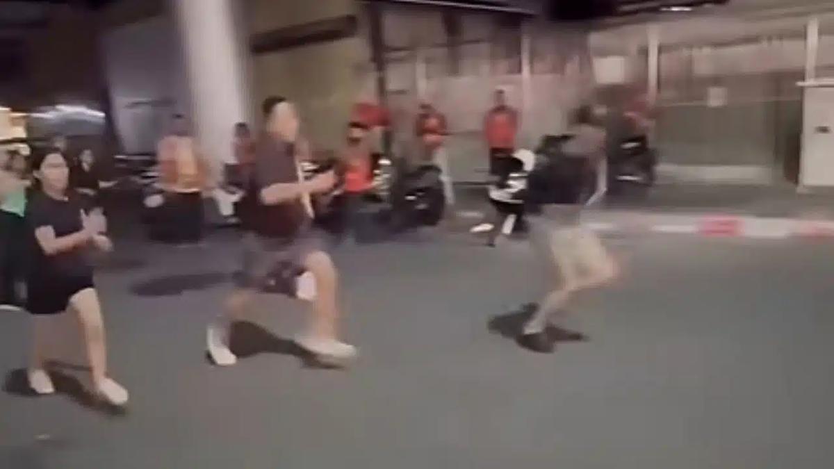Ausländer flieht vor 50.000-Baht-Rechnung (Video)