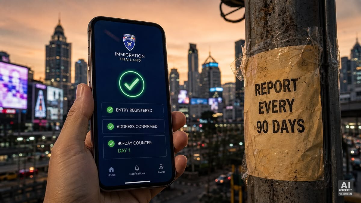 90-Tage-Meldung in Thailand – noch zeitgemäß?