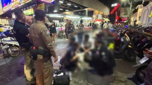 Betrunkener Tourist nach Streit bewusstlos