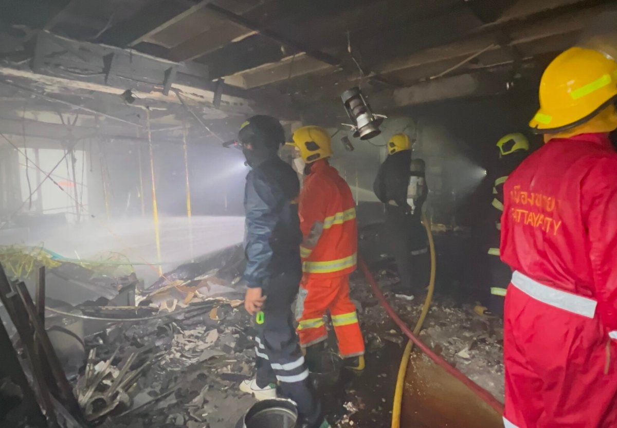 Explosion und Feuer in thailändischer Hanf-Farm (Video)