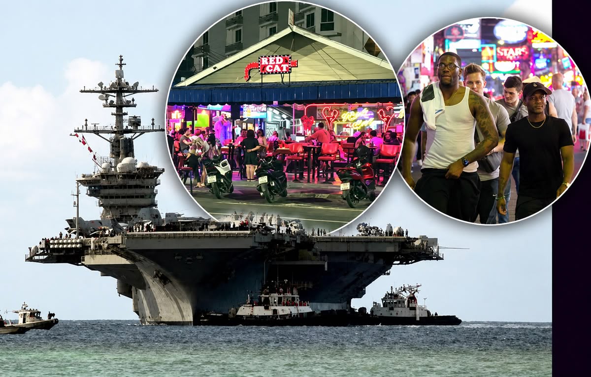 100-Millionen-Baht-Ansturm! US-Navy erobert Pattayas Nachtleben
