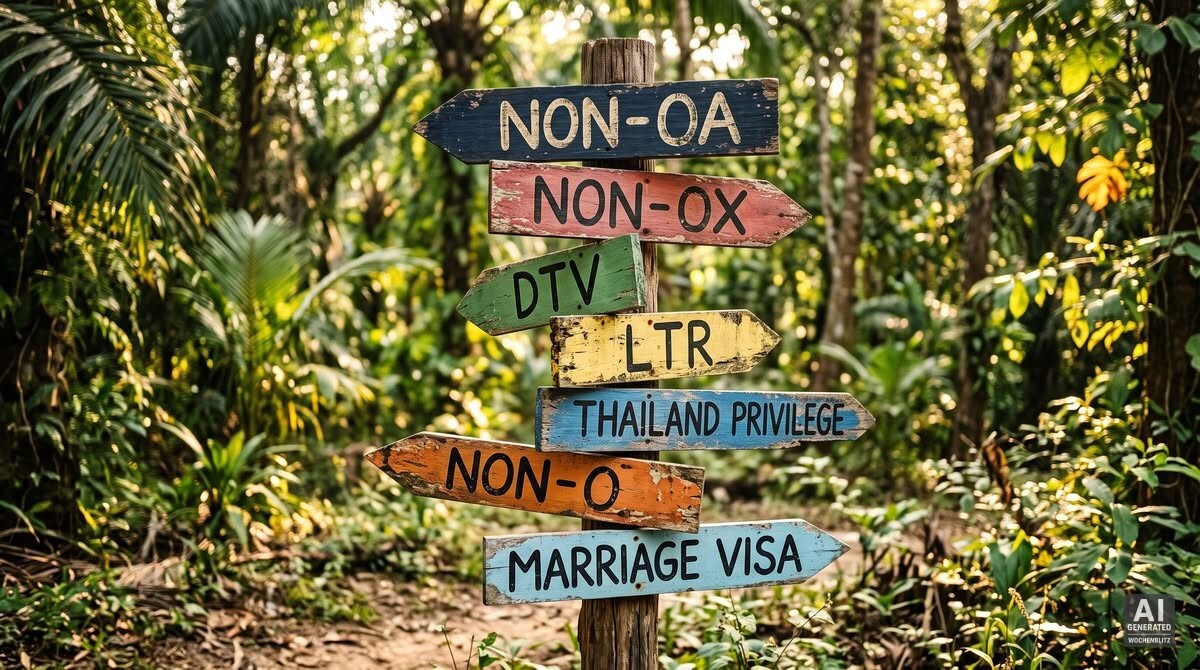 Thailand-Visum 2026: Non-O, DTV oder LTR – was passt?