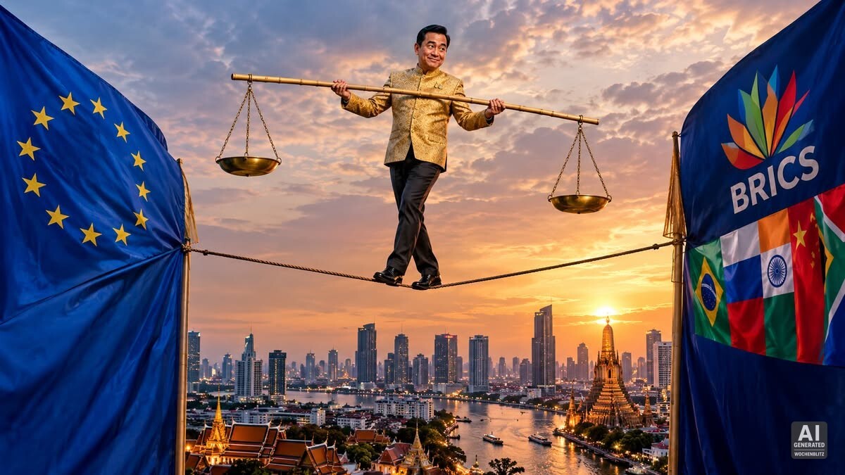 Thailand zwischen EU und BRICS: Wer bekommt das Land?