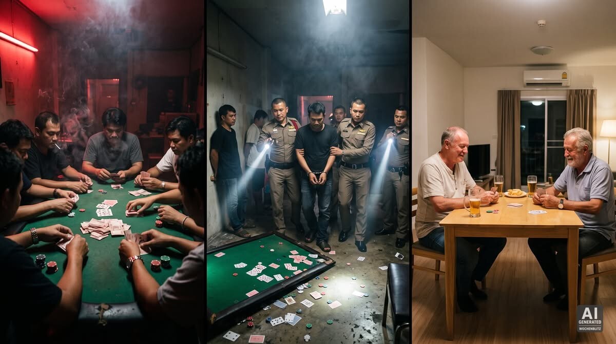 Glücksspiel in Thailand: Verbot, Strafe und warum es trotzdem fast jeder tut