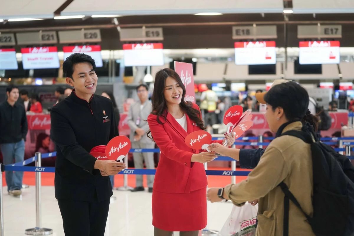 Thai AirAsia fliegt wieder ab Suvarnabhumi