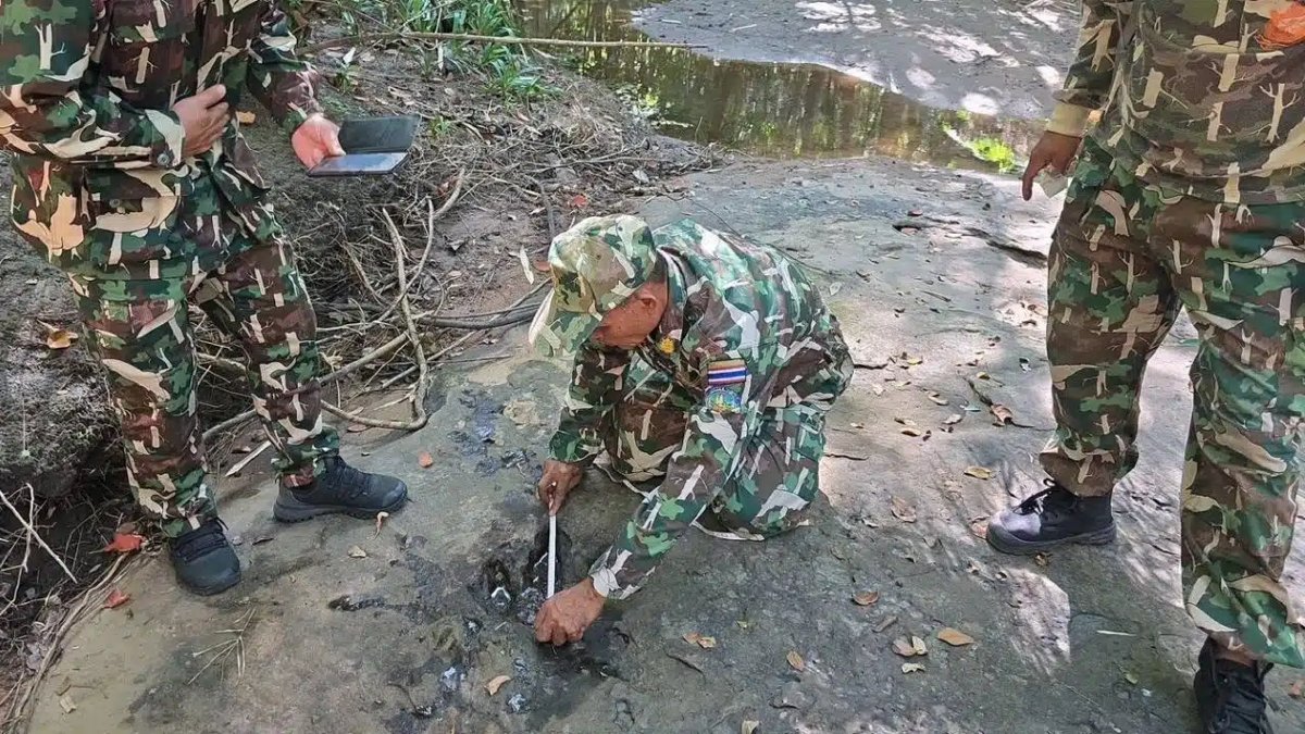 Dino-Spuren in Udon Thani: Tourist findet mutmaßliche Abdrücke