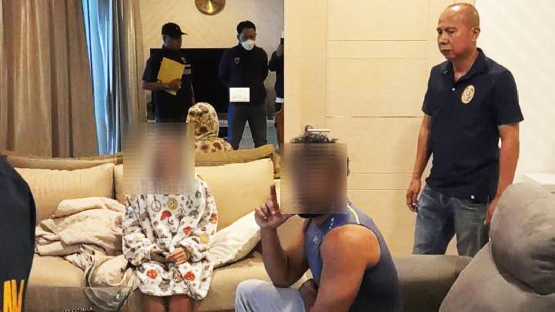 Pattaya-Zugriff: Texas-Flüchtling und Mexikanerin
