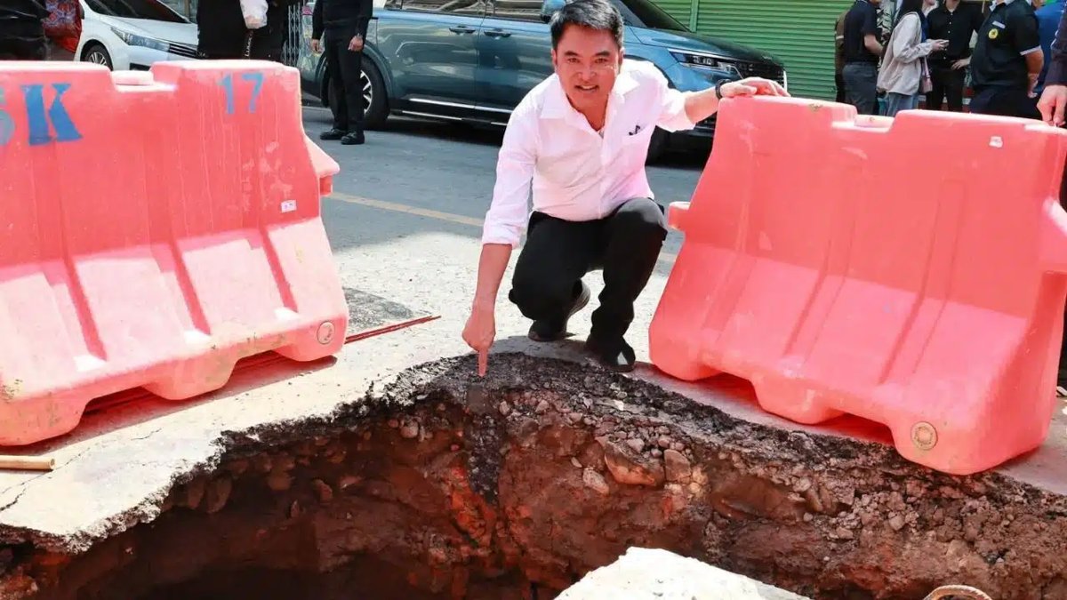 Phitsanulok: Arbeiter entdecken 500 Jahre alte Stadtmauer