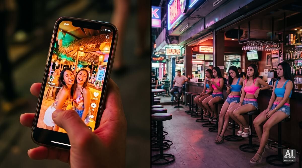 TikTok lockt junge Frauen in Pattayas leere Bars